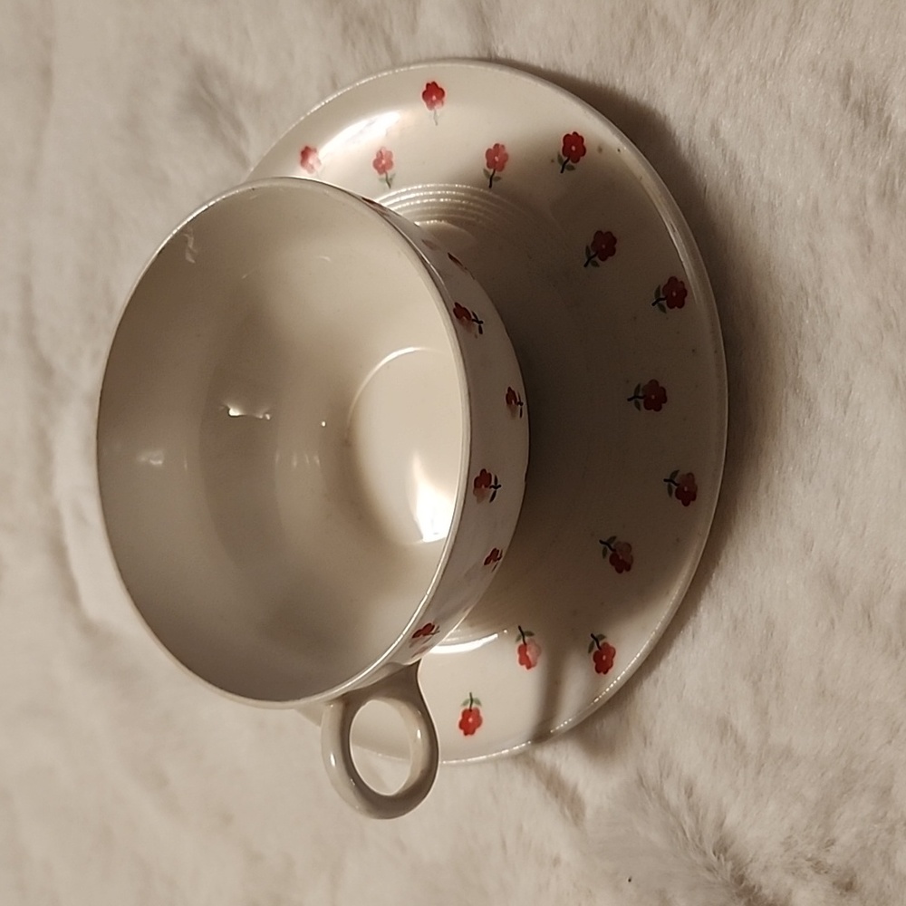 VINTAGE  CAVITTI-SHAW  116D TEAPLATE & 🍵 TEACUP - Picture 2 of 8
